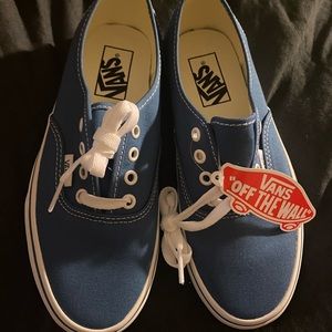 navy blue authentic vans